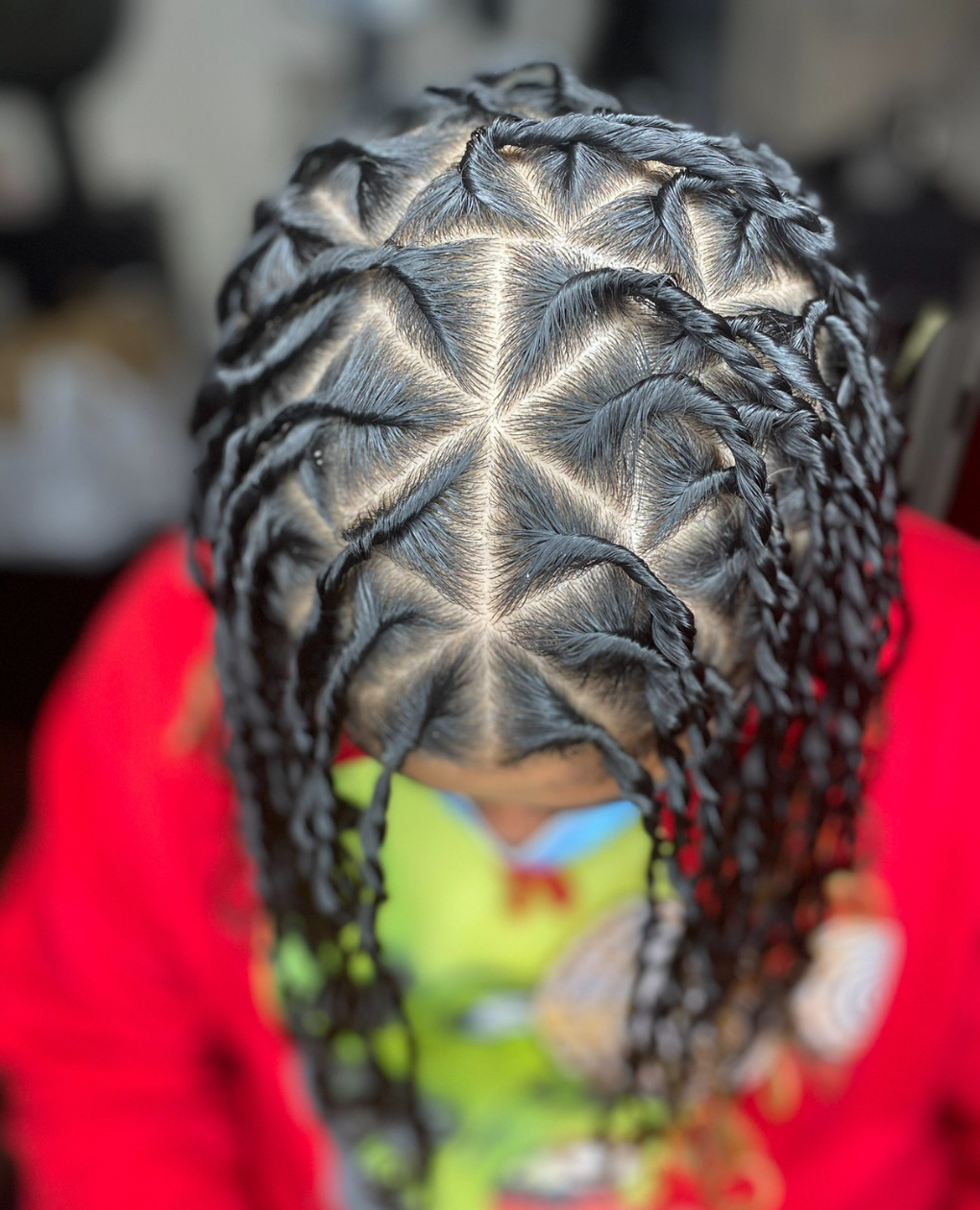 Triangle Part Starter Locs